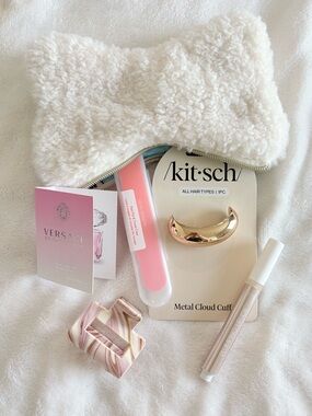 Sweet Self-Care Bundle w/ Tarte Lip Oil, Kitsch Hair Cuff, Snoopy Pouch & More!